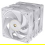 ASUS ProArt PF120 Triple Pack - 3 Ventiladores PWM de 120 mm Blanco, Flujo de aire 104.8 cfm