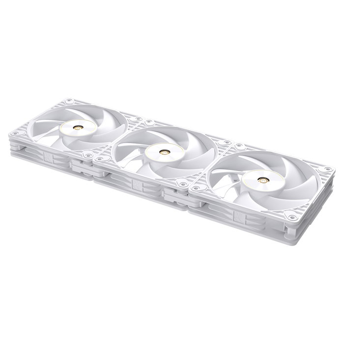 ASUS ProArt PF120 Triple Pack - 3 Ventiladores PWM de 120 mm Blanco, Flujo de aire 104.8 cfm