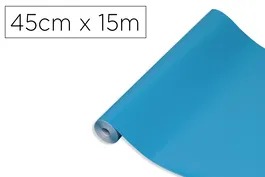D-c-fix Rollo Adhesivo Cian Autoadhesivo 45 cm x 15 m para Manualidades y Muebles