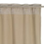 Cortina Caqui Claro 85%Algodón-15%Lino 140 X 275 cm