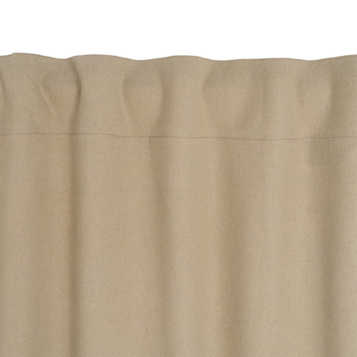 Cortina Caqui Claro 85%Algodón-15%Lino 140 X 275 cm