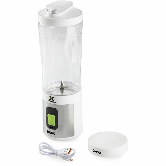 Domo Licuadora portátil inalámbrica XPOWER DO752BL Blanca 600 ml