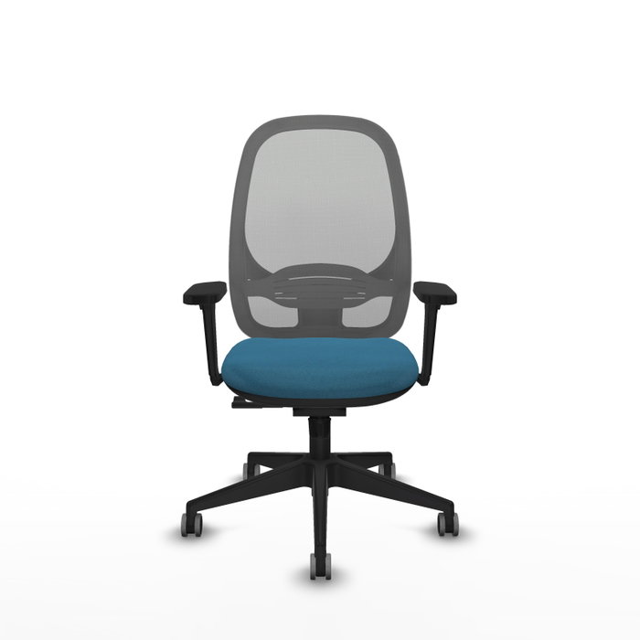 PIQUERAS Y CRESPO Silla de oficina Cilanco Verde petróleo y Gris PIQUERAS Y CRESPO Silla de oficina Cilanco Verde petróleo y Gris