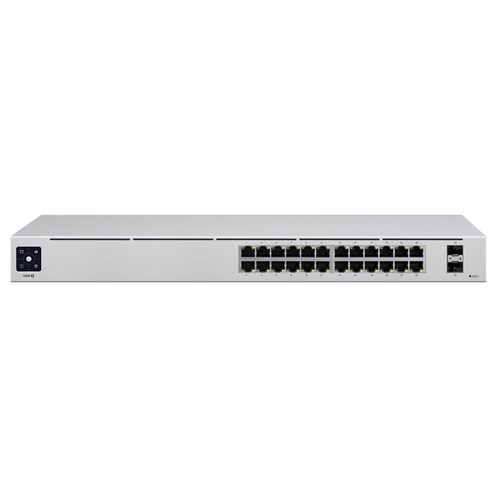 Ubiquiti UniFi USW-24 Switch Gestionado L2 con 24 Puertos Gigabit y 2 SFP