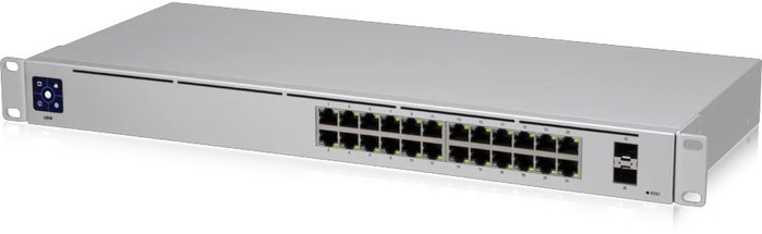 Ubiquiti UniFi USW-24 Switch Gestionado L2 con 24 Puertos Gigabit y 2 SFP