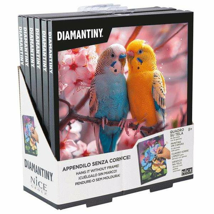 Nice Diario Crystal Art Diamantiny Quadro 5 con gemas 3D Nice Diario Crystal Art Diamantiny Quadro 5 con gemas 3D