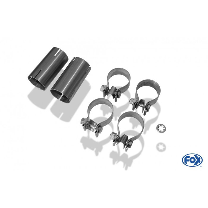 Fox Tubo Escape Au060100-Ver FXAU060100-VER Escapes Homologados de Alto Rendimiento