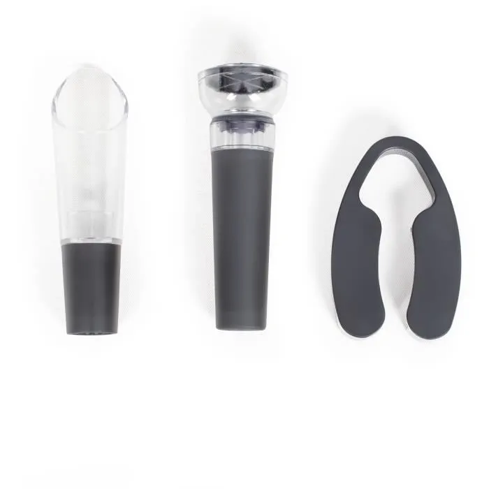 Livoo GS159 Set de Vino Eléctrico Recargable Universal con 5 Accesorios, Funciona por Presión, Capacidad 30 Botellas Livoo GS159 Set de Vino Eléctrico Recargable Universal con 5 Accesorios, Funciona por Presión, Capacidad 30 Botellas