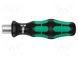 WERA Mango de destornillador con soporte C6,3mm y asiento de 1/4 pulgada