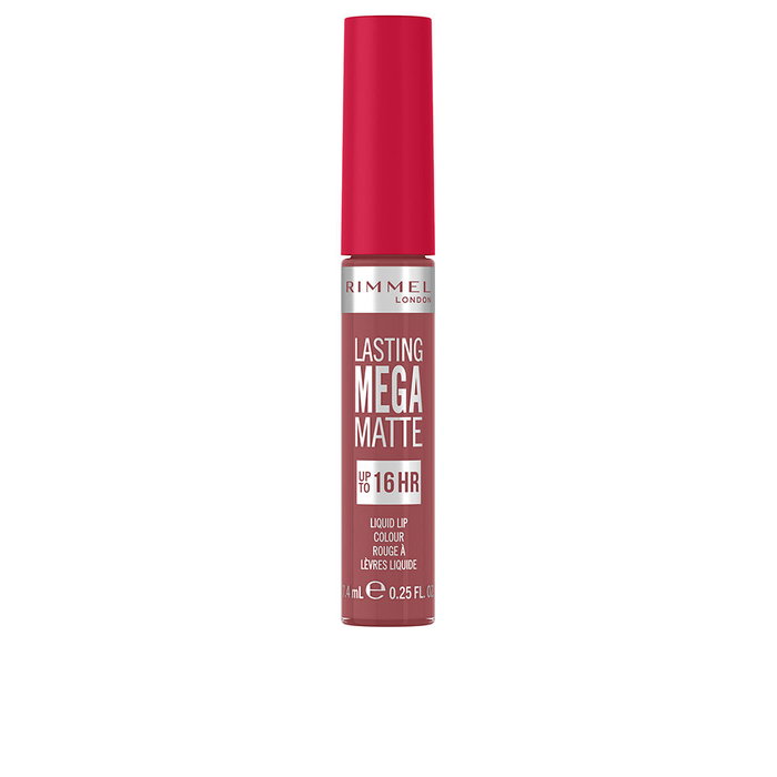 Rimmel London LASTING MEGA MATTE liquid lip colour #210-rose & shine Labial Líquido Mate Duradero 7,4 ml Rimmel London LASTING MEGA MATTE liquid lip colour #210-rose & shine Labial Líquido Mate Duradero 7,4 ml