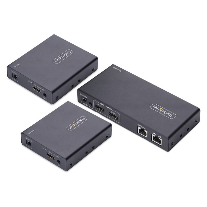 StarTech.com Extensor y Divisor HDMI 1x2 4K 60Hz hasta 70m vía CAT6/6a