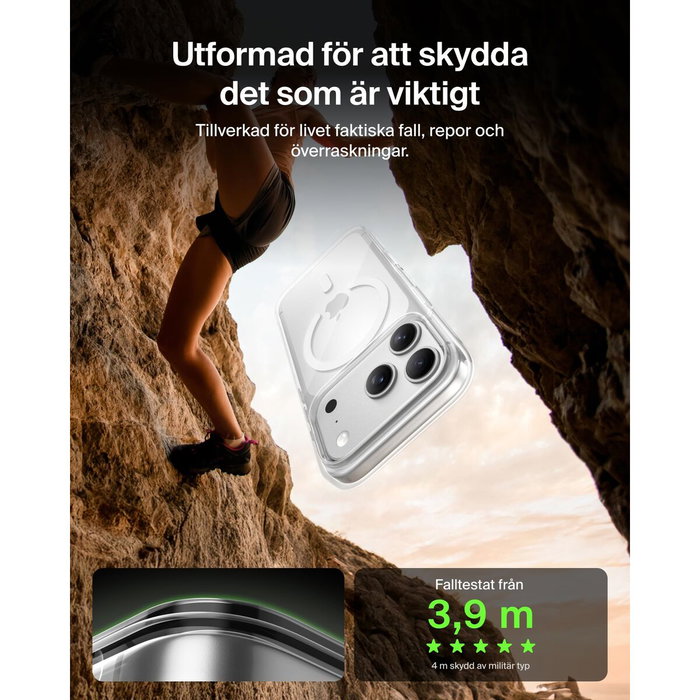 Belkin SheerForce Mag.Prot.Case iPhone 17 Pro, Transparente Belkin SheerForce Mag.Prot.Case iPhone 17 Pro, Transparente