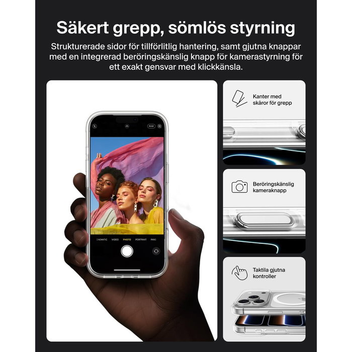 Belkin SheerForce Mag.Prot.Case iPhone 17 Pro, Transparente Belkin SheerForce Mag.Prot.Case iPhone 17 Pro, Transparente