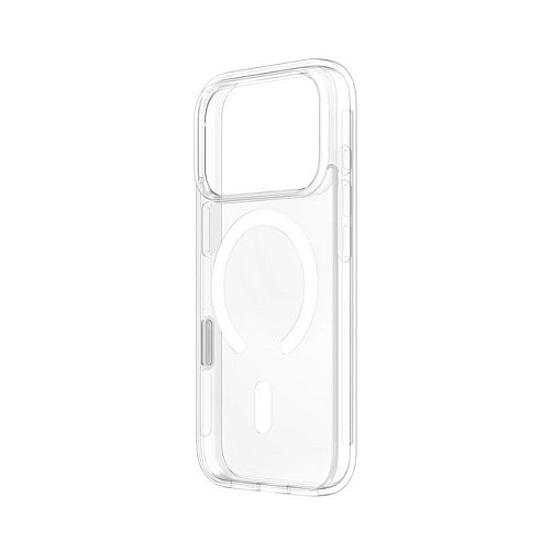 Belkin - Funda Transparente Crystal Clear para iPhone 17 Pro, Compatible con MagSafe, Protección Antiarañazos, TPU