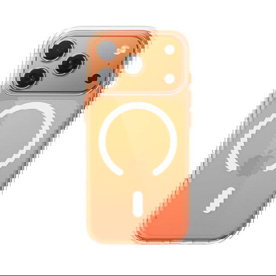 Belkin - Funda Transparente Crystal Clear para iPhone 17 Pro, Compatible con MagSafe, Protección Antiarañazos, TPU