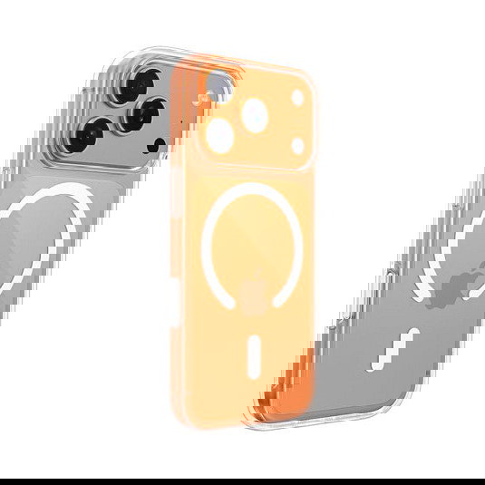 Belkin - Funda Transparente Crystal Clear para iPhone 17 Pro, Compatible con MagSafe, Protección Antiarañazos, TPU