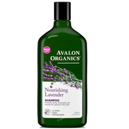 Avalon Organics Champú Lavanda 325 ml - Fortalece, Da Cuerpo y Volumen, Brillo Orgánico Biodegradable