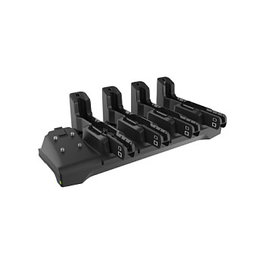Zebra CRD-ET4X-4S10I1-01 Estación de Carga 4 Puertos para Tabletas ET40 y ET45 de 10", AC, Interior, Color Negro