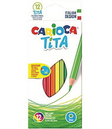 Carioca Lápices De Colores Tita Surtidos Estuche 12 Unidades
