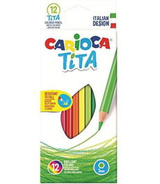 Carioca Lápices De Colores Tita Surtidos Estuche 12 Unidades