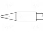 JBC TOOLS Punta de soldadura tipo destornillador 2x0,9mm Heavy Duty