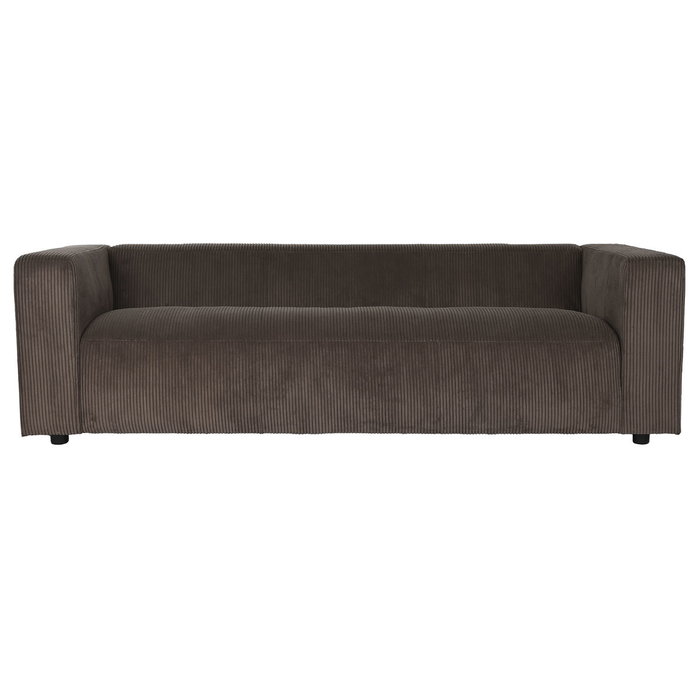 DKD Home Decor Sofá de Poliéster Marrón DKD Home Decor Sofá de Poliéster Marrón