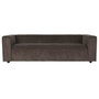 DKD Home Decor Sofá de Poliéster Marrón