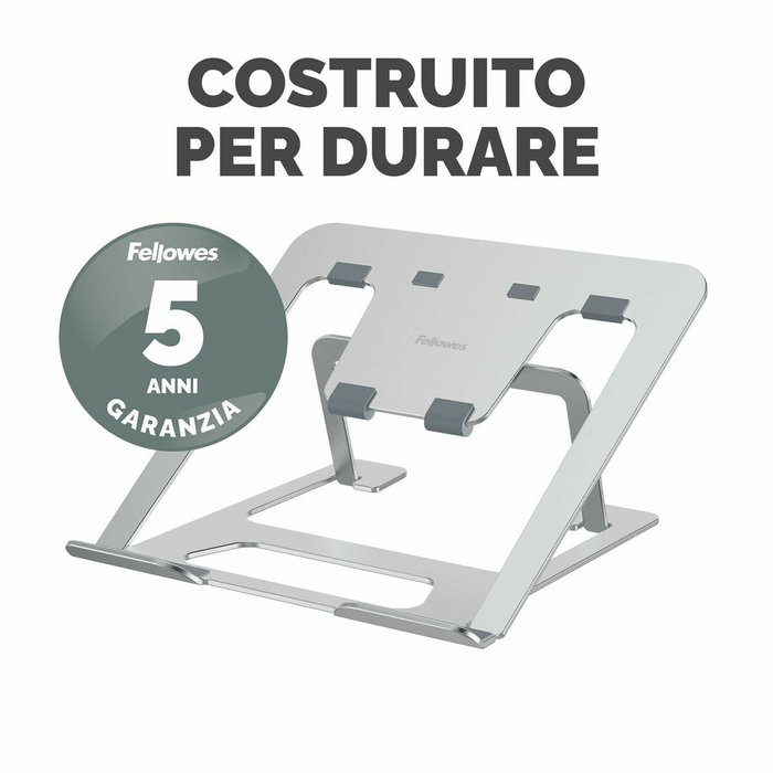 Fellowes Alumia Soporte Elevador para Portátil Plata