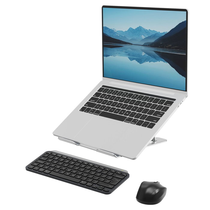 Fellowes Alumia Soporte para Portátil Plata hasta 15 pulgadas Fellowes Alumia Soporte para Portátil Plata hasta 15 pulgadas