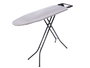 Kipit Tabla de Planchar Gris, Tabla Plancha con Area de Planchado 131 x 33 cm, Dimensiones: 35 x 5 x 1.5 cm, Metal, Tela y Plastico (Set de 4)