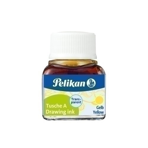 Pelikan Tinta china amarilla de 10 ml Pelikan Tinta china amarilla de 10 ml