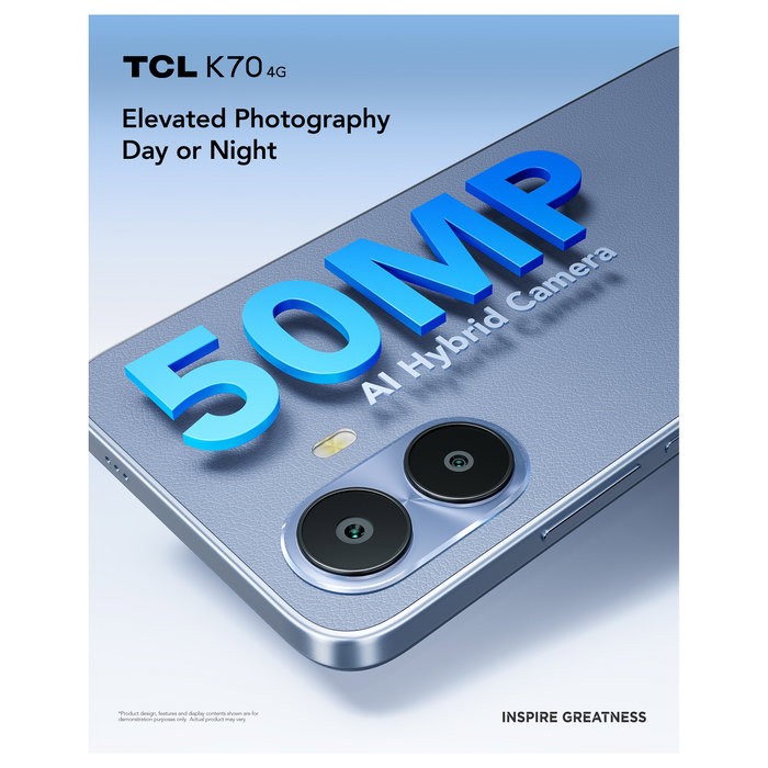 TCL K70 128GB Midnight Black TCL K70 128GB Midnight Black