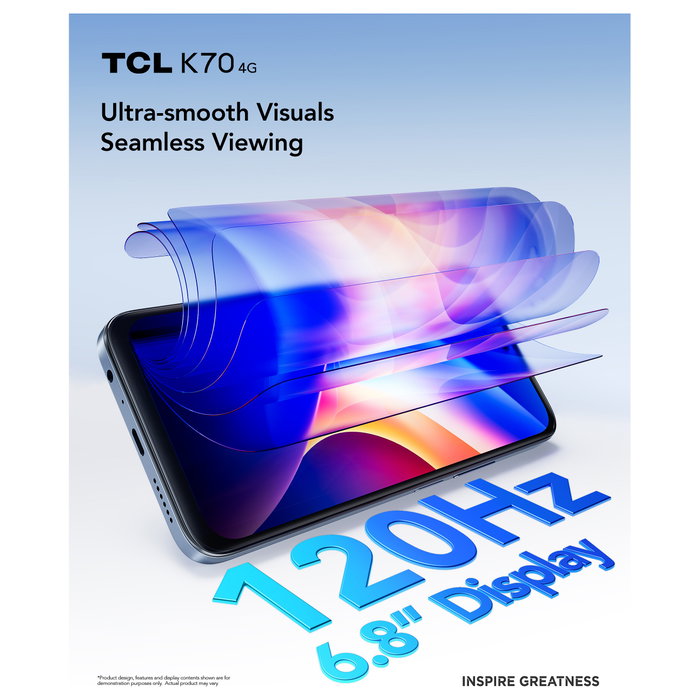 TCL K70 128GB Midnight Black TCL K70 128GB Midnight Black