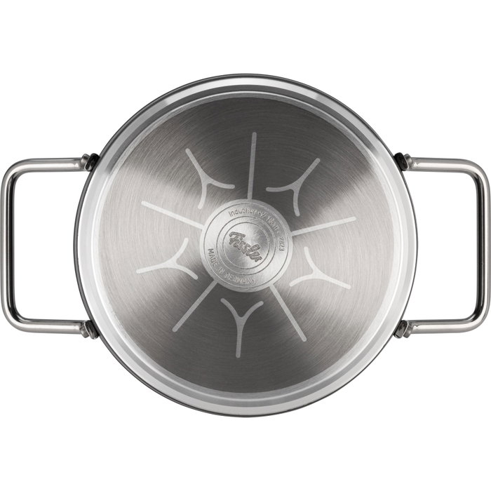 Fissler Adamant Olla de 18 cm con Tapa de Cristal