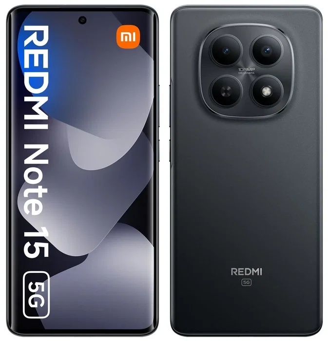 Xiaomi Redmi Note 15 5G 6/128GB Negro Xiaomi Redmi Note 15 5G 6/128GB Negro