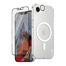 PanzerGlass CARE Flagship 3 en 1 Bundle Protector de Pantalla para iPhone 16e - Cristal Templado