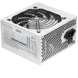 Mars Gaming MPIII850W Fuente de Alimentación ATX 850W 80 Plus Bronze, Color Blanco, Ventilador 120mm FDB, Cables Planos, APFC Activo 99%, Protecciones OVP/OCP/OPP