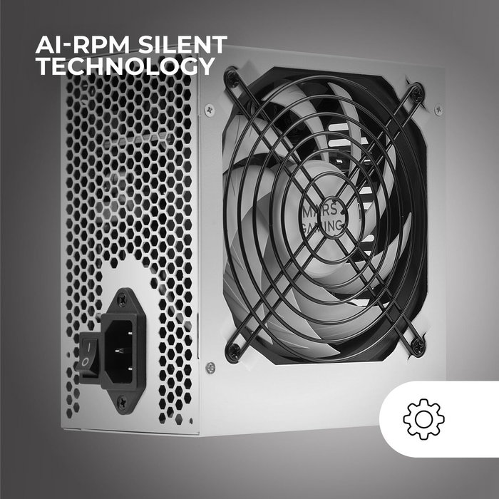 Mars Gaming MPIII850 850W Blanco ATX Mars Gaming MPIII850 850W Blanco ATX