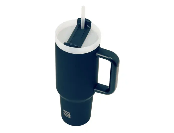 Safta Vaso Térmico con Pajita, 1200 ml, 26.5x10x10 cm Safta Vaso Térmico con Pajita, 1200 ml, 26.5x10x10 cm