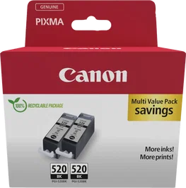 Canon PGI-520BK Multipack Negro (2932B019)