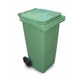Congost NormaPlas Cubo de Basura con Pedal, Verde, 120 litros (930x480x560 mm)