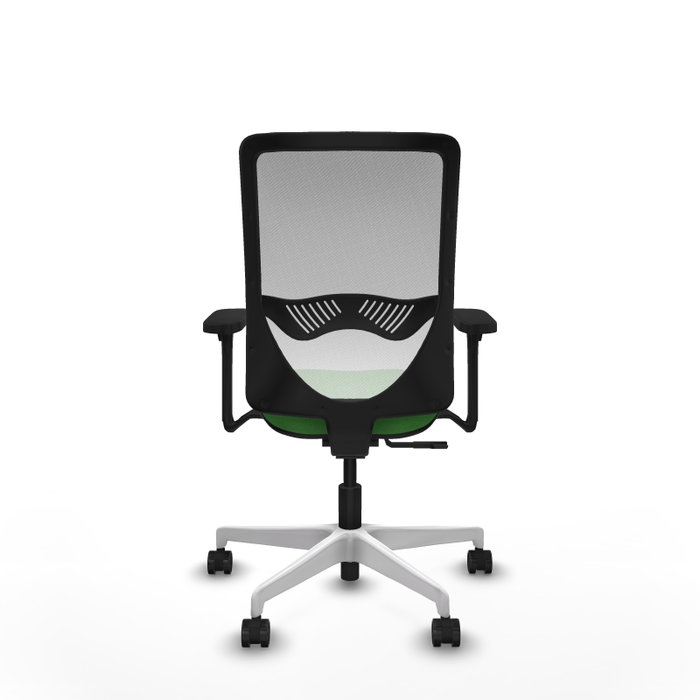 PIQUERAS Y CRESPO Silla de oficina Zulema con mecanismo Sincro, Verde y Blanco PIQUERAS Y CRESPO Silla de oficina Zulema con mecanismo Sincro, Verde y Blanco