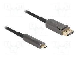DeLOCK Cable Óptico Activo USB Tipo C a DisplayPort 8K 20 m