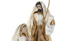 DKD Home Decor Nacimiento Navidad Moderna Blanco Dorado (2 Unidades) inevitable