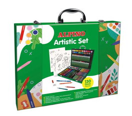 Alpino Maletín Artistic Set de 130 piezas