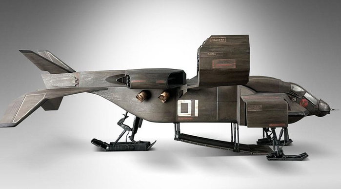 Hollywood Collectibles Group Aliens Replica UD-4 Cheyenne Dropship 61 cm