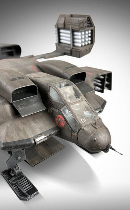 Hollywood Collectibles Group Aliens Replica UD-4 Cheyenne Dropship 61 cm