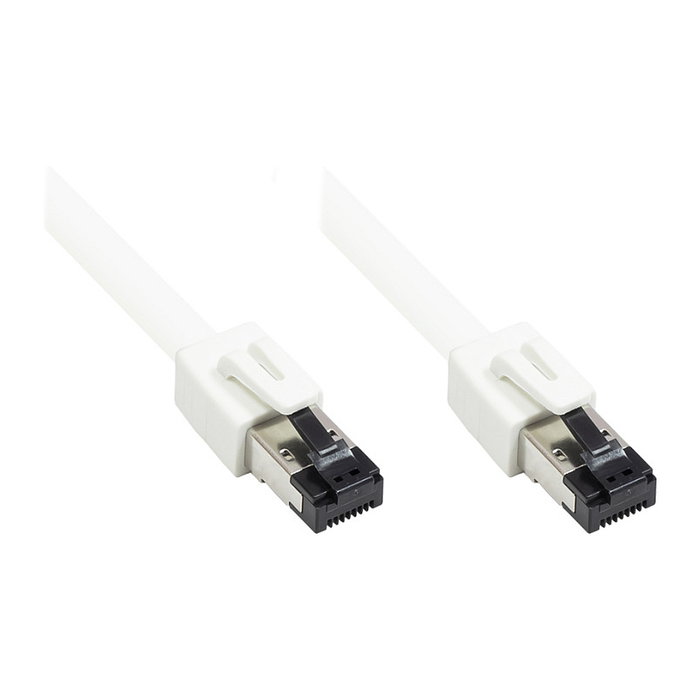 GoodConnections Alcasa 8080-005W Patchkabel Cat. 8.1 S/FTP Blanco 0,5m GoodConnections Alcasa 8080-005W Patchkabel Cat. 8.1 S/FTP Blanco 0,5m
