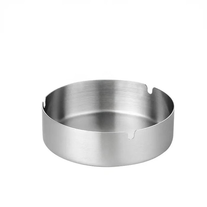 Inde Cenicero Acero 14 cm (24 Unidades) Inde Cenicero Acero 14 cm (24 Unidades)