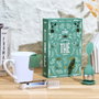 Cook Concept Caja-Libro Juego de 4 Piezas para Té - Pinza, Infusor y Soportes en Acero Inoxidable y Silicona